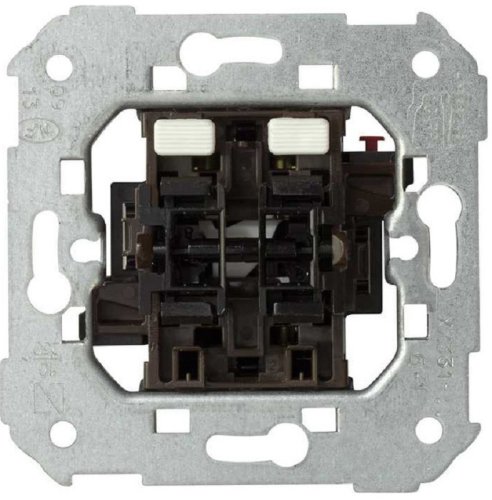 Выключатель жалюзи кнопочный с фиксацией без накладки без рамки Simon75 2-кл. фото Выключатель жалюзи кнопочный с фиксацией без накладки без рамки Simon75 2-кл. картинка